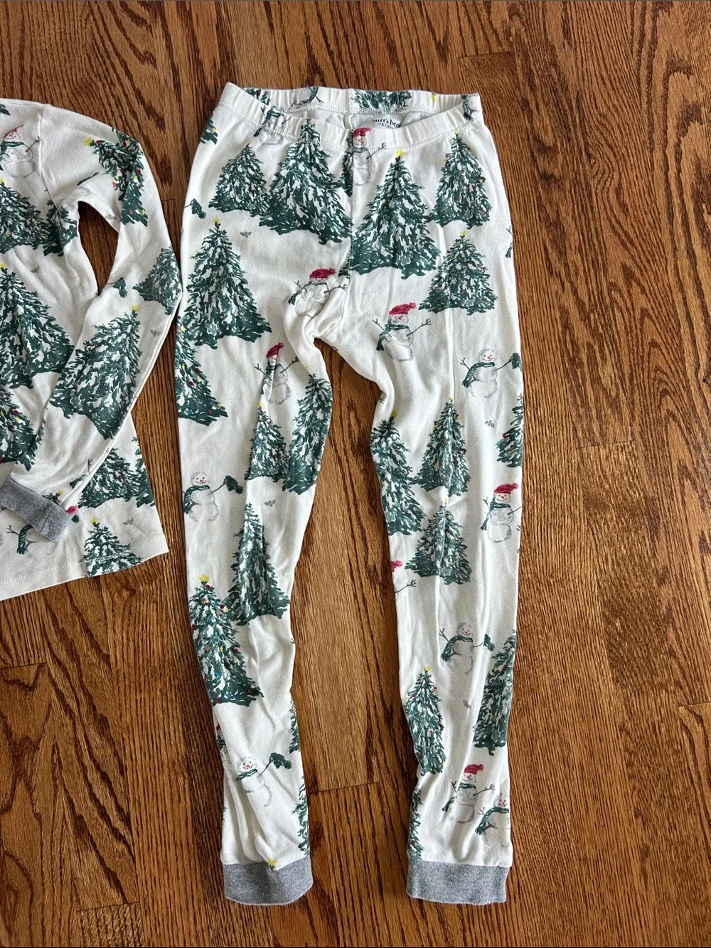 Burt’s Bees Christmas Tree Snowman Pajamas